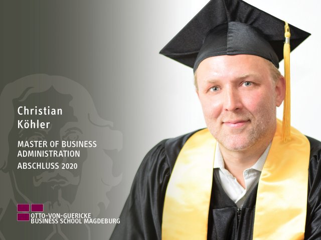 Christian Köhler (MBA-Abschluss 2020)